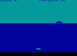 Игра Submarine (ZX Spectrum)