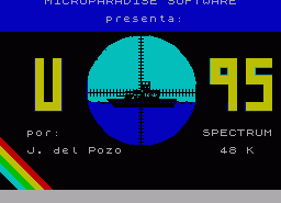 Игра Submarinos U-95 Batalla Naval (ZX Spectrum)