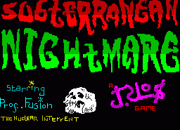 Игра Subterranean Nightmare (ZX Spectrum)