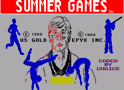 Игра Summer Games (ZX Spectrum)