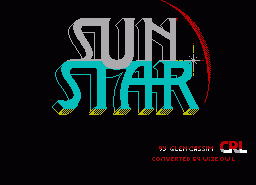 Игра Sun Star (ZX Spectrum)