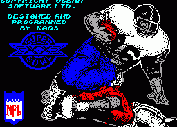 Игра Super Bowl (ZX Spectrum)