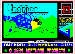 Игра Super Chopper (ZX Spectrum)