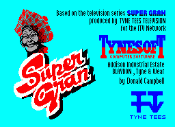 Игра Super Gran (ZX Spectrum)