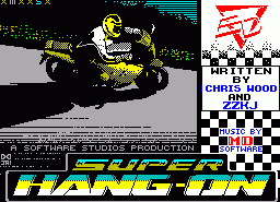 Игра Super Hang-On (ZX Spectrum)