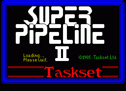 Игра Super Pipeline II (ZX Spectrum)