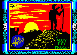 Игра Super Robin Hood (ZX Spectrum)