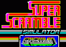 Игра Super Scramble Simulator (ZX Spectrum)