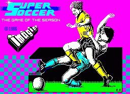 Игра Super Soccer (ZX Spectrum)