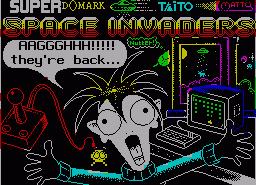 Игра Super Space Invaders (ZX Spectrum)