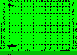 Игра Super Zeeslag (ZX Spectrum)