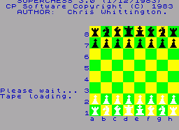 Игра Superchess 3 (ZX Spectrum)