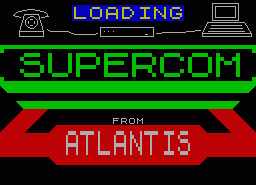 Игра SuperCom (ZX Spectrum)