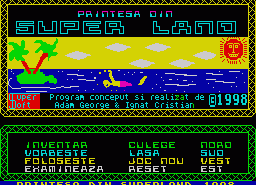 Игра Superland (ZX Spectrum)