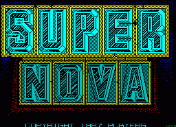 Игра Supernova (ZX Spectrum)