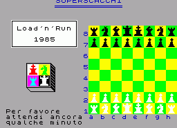 Игра Superscacchi (ZX Spectrum)