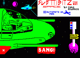 Игра Swettibitz in Space (ZX Spectrum)