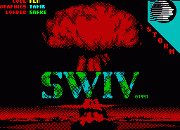 Игра SWIV (ZX Spectrum)