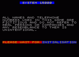Игра System 15000 (ZX Spectrum)