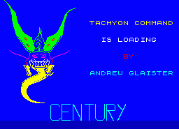 Игра Tachyon Command (ZX Spectrum)