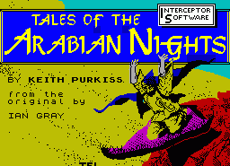 Игра Tales of the Arabian Nights (ZX Spectrum)