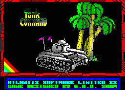 Игра Tank Command (ZX Spectrum)