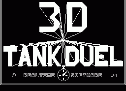 Игра Tank Duel, 3D (ZX Spectrum)