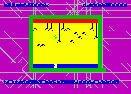 Игра Tarantulas (ZX Spectrum)