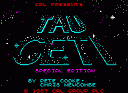 Игра Tau Ceti - The Special Edition (ZX Spectrum)