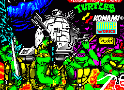 Игра Teenage Mutant Hero Turtles - The Coin-Op (ZX Spectrum)