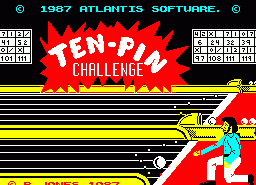 Игра Ten Pin Challenge (ZX Spectrum)