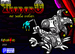 Игра Teodoro no Sabe Volar (ZX Spectrum)