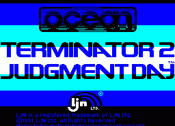 Игра Terminator 2: Judgment Day (ZX Spectrum)