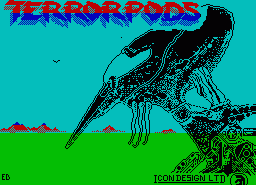 Игра Terrorpods (ZX Spectrum)