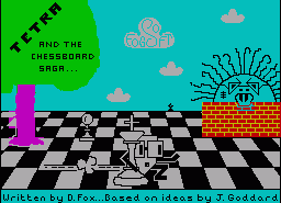 Игра Tetra and the Chessboard Saga (ZX Spectrum)