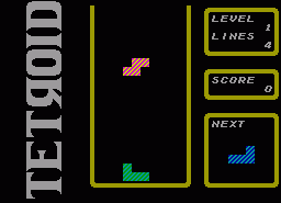 Игра Tetroid (ZX Spectrum)