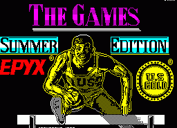 Игра The Games - Summer Edition (ZX Spectrum)