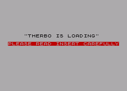 Игра Therbo (ZX Spectrum)