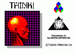 Игра Think! (ZX Spectrum)