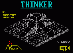 Игра Thinker (ZX Spectrum)