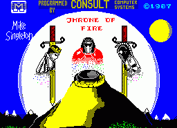 Игра Throne of Fire (ZX Spectrum)