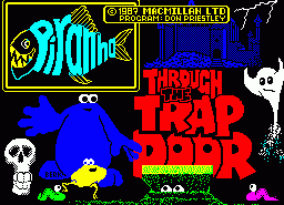 Игра Through the Trap Door (ZX Spectrum)