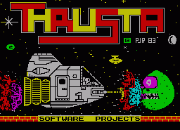 Игра Thrusta (ZX Spectrum)