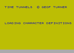 Игра Time Tunnels (ZX Spectrum)