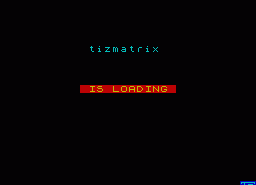 Игра Tizmatrix (ZX Spectrum)