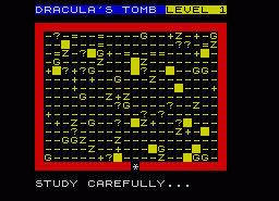 Игра Tomb of Dracula, The (ZX Spectrum)