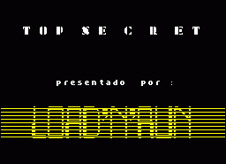Игра Top Secret (ZX Spectrum)