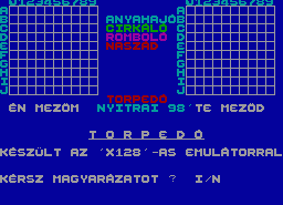 Игра Torpedo (ZX Spectrum)