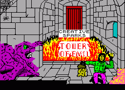 Игра Tower of Evil (ZX Spectrum)