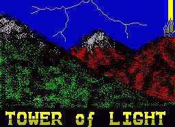 Игра Tower of Light (ZX Spectrum)